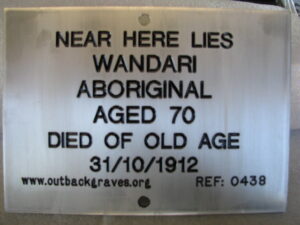 Plaque - outbackgraves.org
