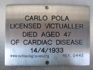 Plaque - outbackgraves.org