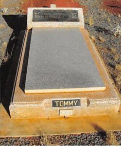 Tommy Ningebong's Grave at WIluna Cemetery - Photo Phil Bianchi