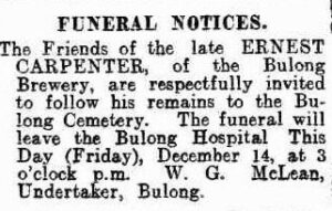 CARPENTER Ernest - Kalgoorlie Miner (WA : 1895 - 1954), Friday 14 December 1906, page 4