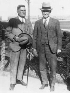 Frederick Crews and fellow Cobb and Co Coach driver James Nicholls