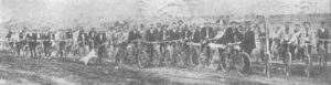 Bicycle Corps, Railway Opening Demonstration