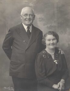 Edgar James Barclay and his sister Margaret Hay