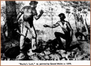 "Bayley's Luck," as painted by Gerald Walsh in 1899.