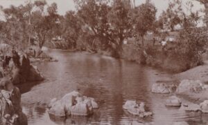 The River at Halls Creek - 1920 - Photo SLWA