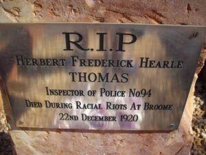 Plaque Broome Cemetery - Photo Find a Grave
