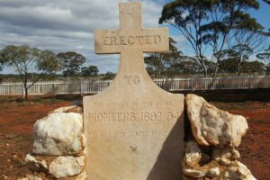 The Memorial Cross today - Photo Find a Grave