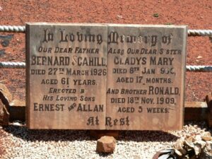 SCAHILL Grave - Coolgardie Cemetery - Photo Find a Grave