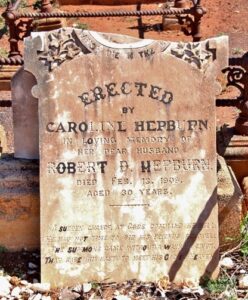 Robert D HEPBURN - Coolgardie Cemetery - Photo Find a Grave