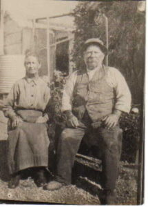 William and Mary Choules outside their Kanowna Home - 