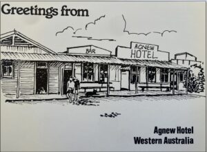 Postcard of the Agnew Hotel - Image Jon Berry