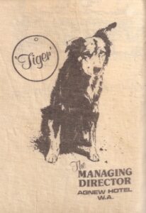 'Tiger' The Managing director o0f the Agnew Hotel - Image Jon Berry
