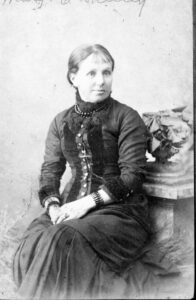 Mary Clarissa Shelley, ca 1880