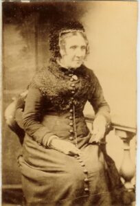 Clarissa Walker (nee Baggaly), ca 1880