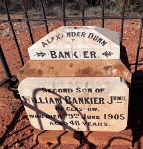 Alec Bankier - Menzies Cemetery - Photo Find a Grave