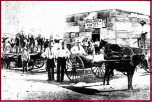 The original 'White House Hotel' Menzie 1898 - Image TROVE