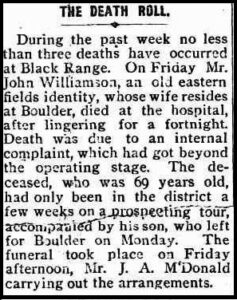 Black Range Courier and Sandstone Observer (WA : 1907 - 1915), Saturday 11 May 1907, page 2