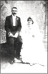 Wedding of Alfred Chepple McDonald to Margaret Ethel O'Loughlin at Mt Barker SA on 29 Oct 1895