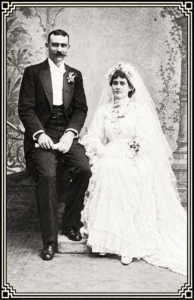 Wedding of Alfred Chapple McDonnell to Margaret Ethel O'Loughlin at Mt Barker, SA on 29 Oct 1895 - Image Susan Salvair