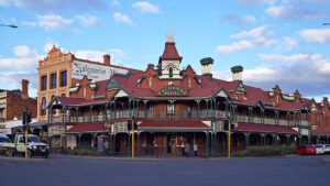 Exchange Hotel 135 Hannan Street Kalgoorlie, completed in early 1901