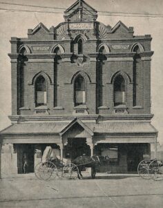 Kalgoorlie Roads Board building of 1901 at 39 Porter Street Kalgoorlie