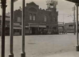 Hannan Street frontage of McKenzie's Buildings at Kalgoorlie, designed by Hawkins and Sprigg in 1904