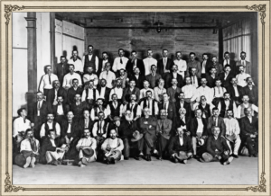 A Reunion of Old Murchison Identities 15 Dec 1913 at the AWA Hall at Cue - Image SLWA