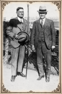 Frederick Crews and fellow Cobb and Co Coach driver James Nicholls - Photo Ancestry.com
