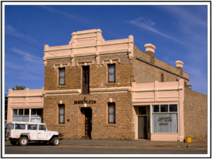 Today: Originally The Gentlemen's Club in Cue, now the Shire offices - Photo SLWA