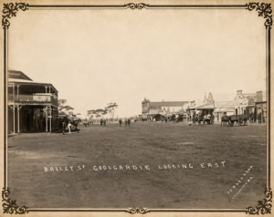 Bayley St, Coolgardie - 1895 - Photo SLWA