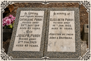 Purdy Family Grave - Coolgardie Cemetery - Image Find a Grave