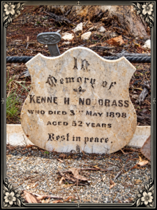 Headstone on the grave Kenneth Snodgrass - Coolgardie Cemetery - Image Find a Grave