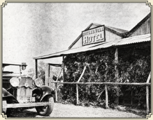 Doyle's Well Hotel 1935 - A famous wayside hostelry on the road from Leonora to Lawlers - Image TROVE